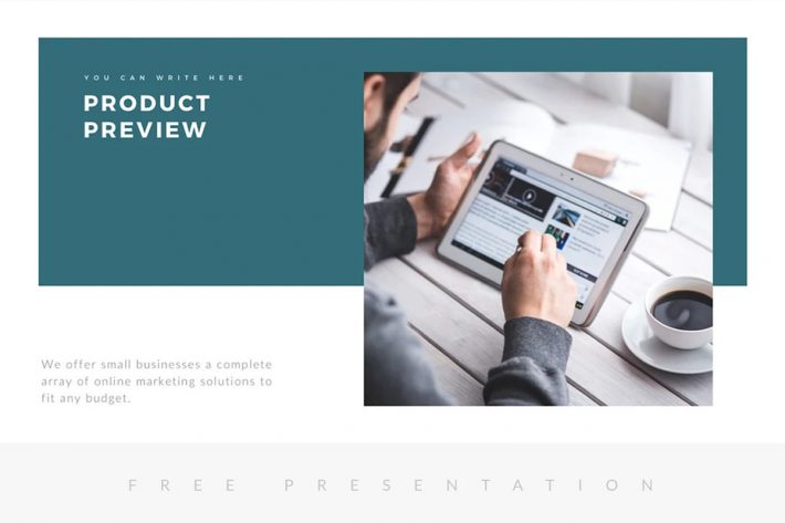 Maverick Free Minimal Presentation Template