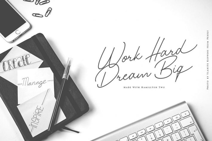 Signature font