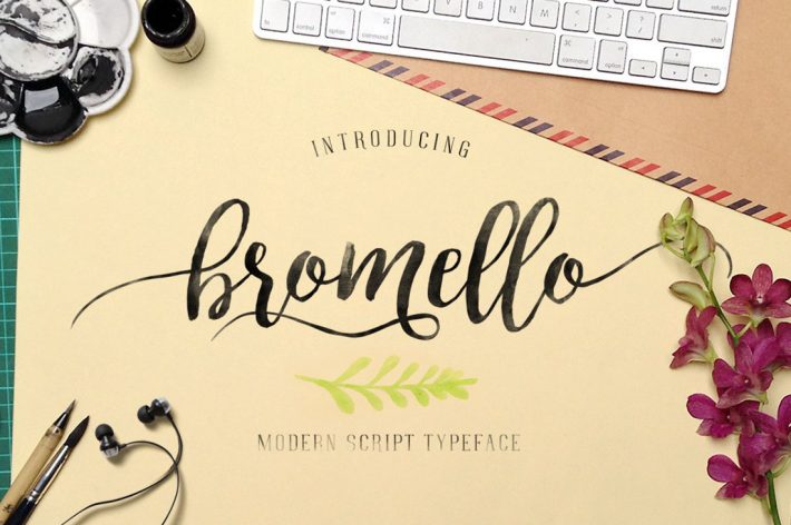 Bromello Font Free Download