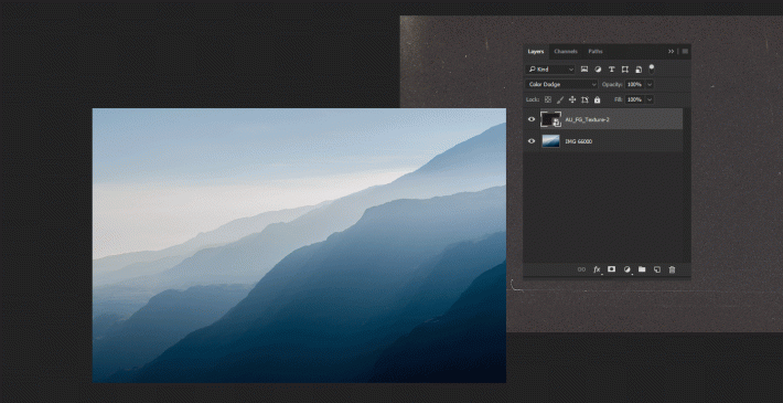 How to use Film Grain Textures