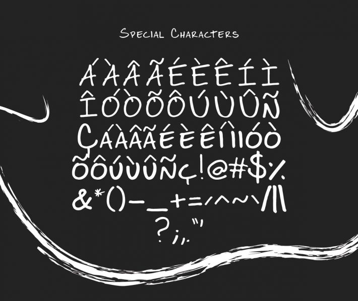 Free Handwritten Display Typeface