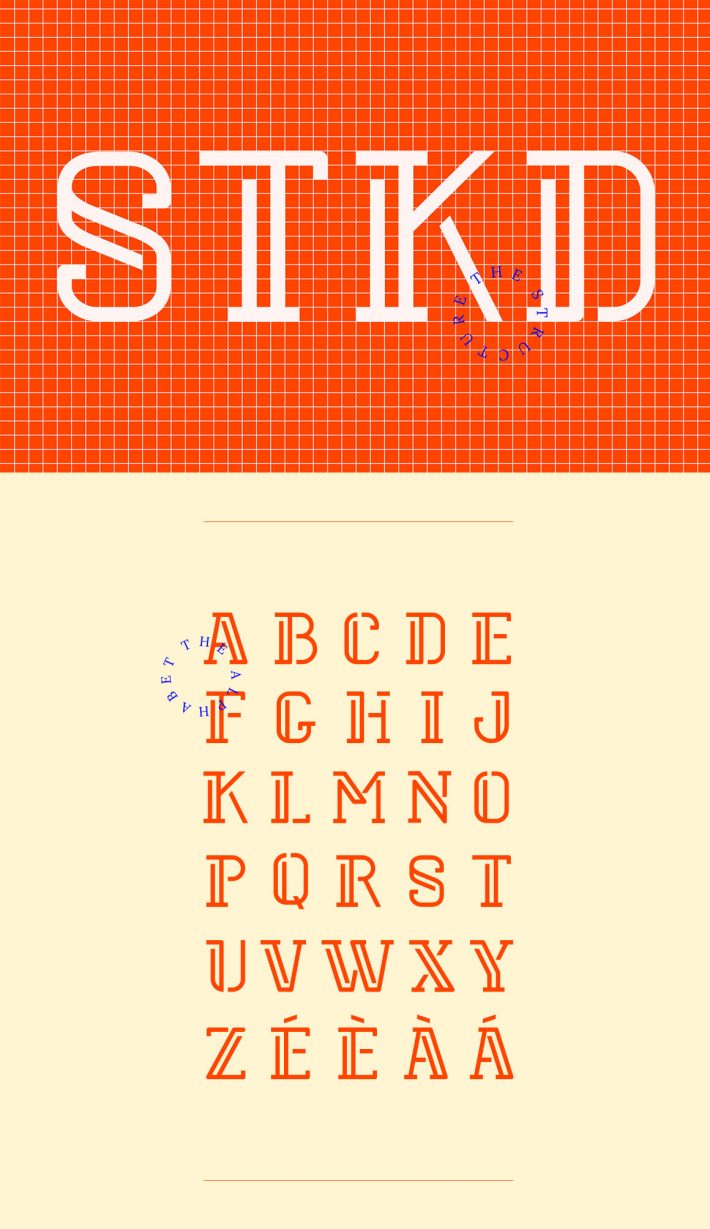 STOKED Free Display Font