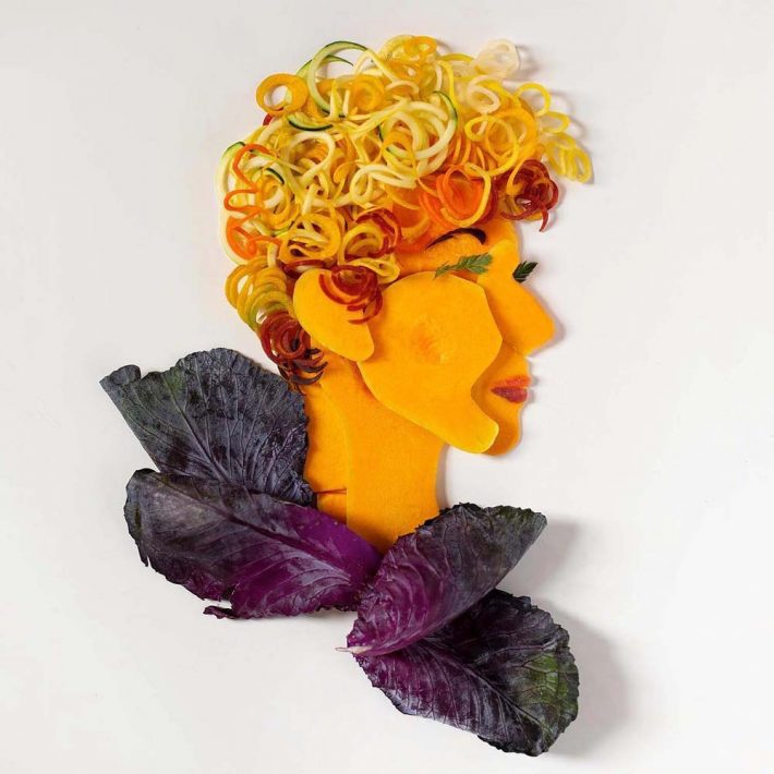 Brilliant Food Typography by Danielle Even