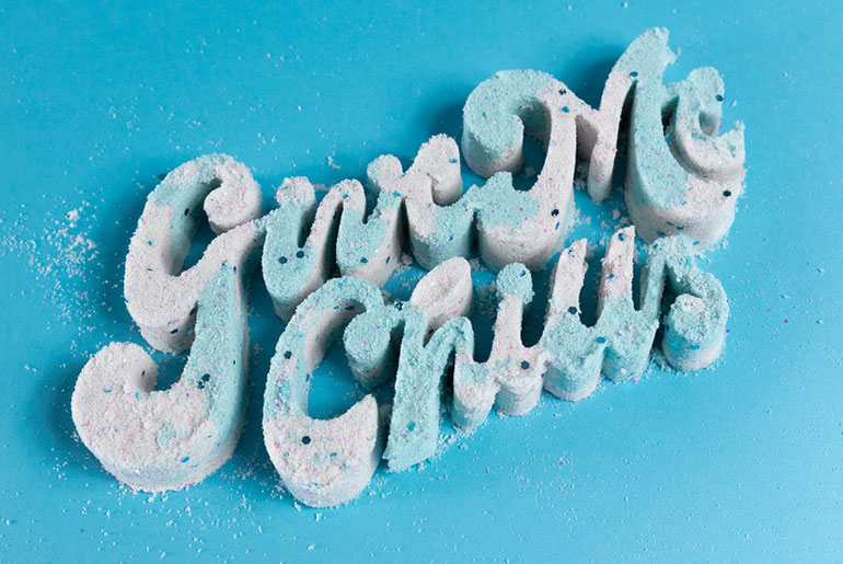 Brilliant Food Typography by Danielle Even