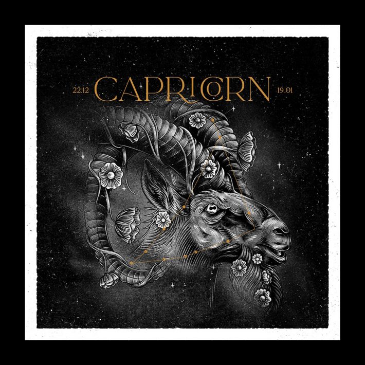 Zodiac Series of Hand Printed Posters