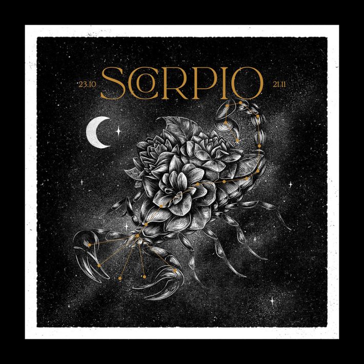 Zodiac-Series-of-Hand-Printed-Posters