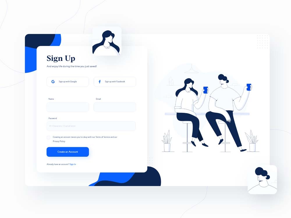 Web Form Design Examples