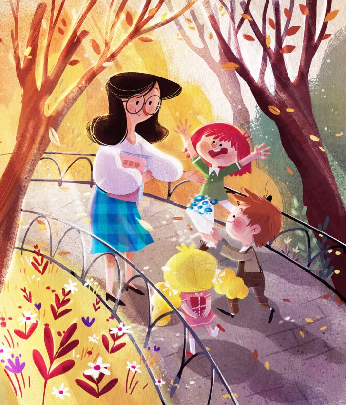 Beautiful Life Illustration