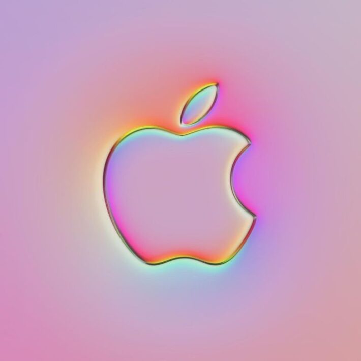 Renowned Logos Into Holographic Chrome Icons