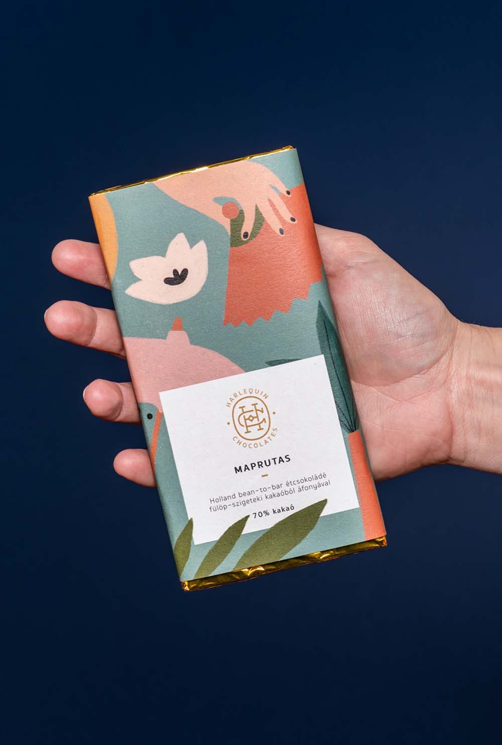Harlequin Chocolate Packaging Design
