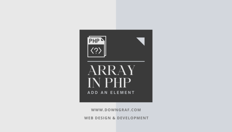 How to Add an Element to an Array in PHP