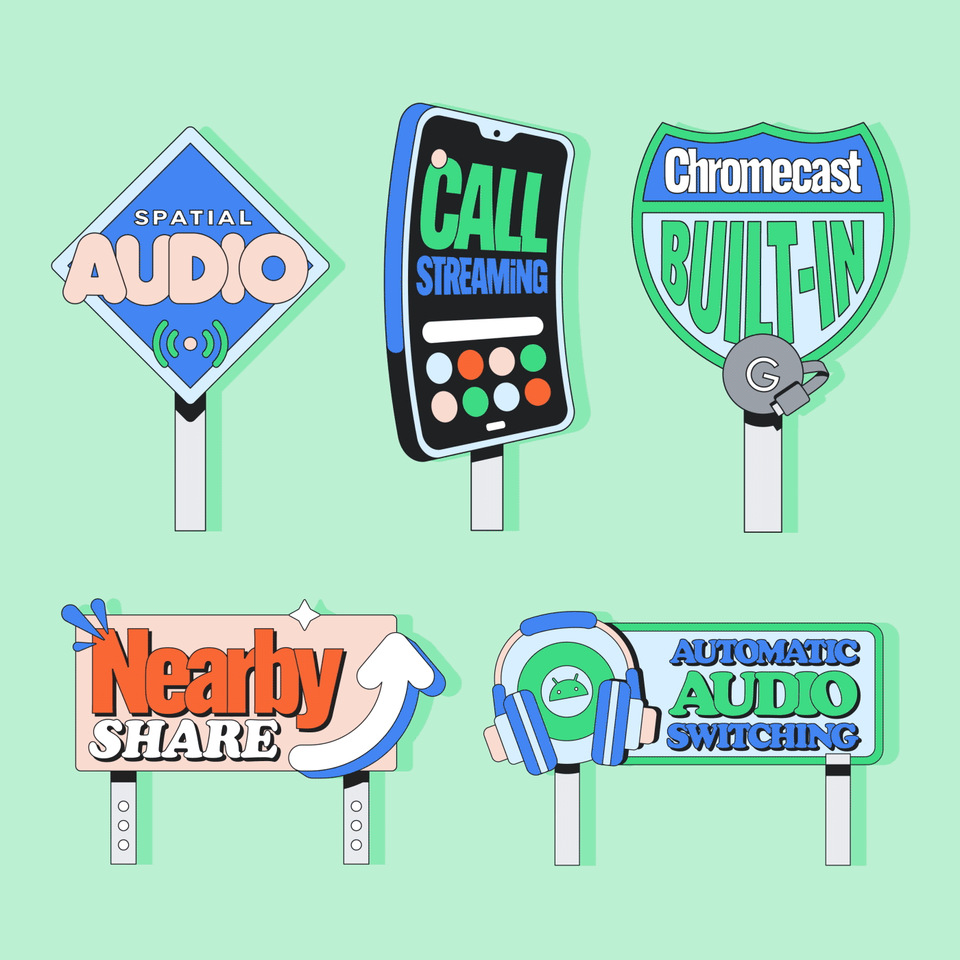Android-Neighborhood-Signage