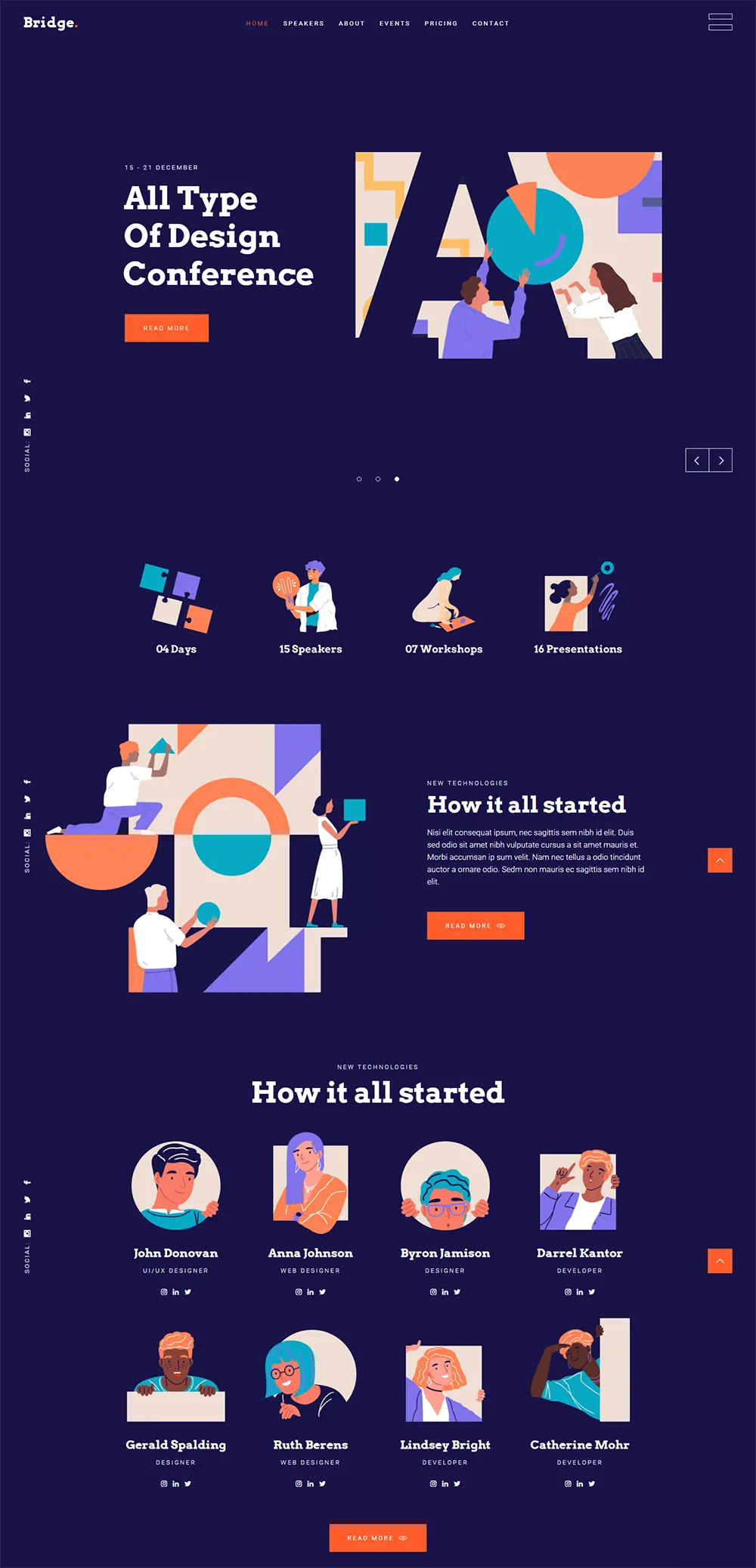 The Bridge WordPress Theme