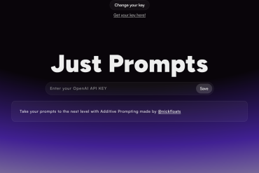 Just Prompts