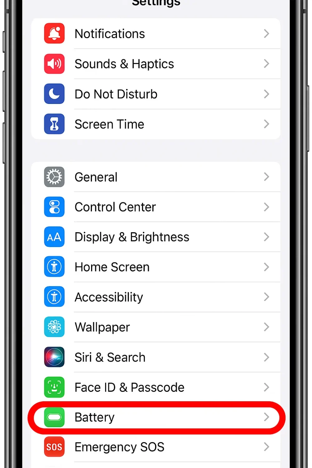 Review Your iPhone Battery Usage