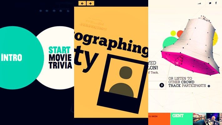 Typography Web Design Inspiration