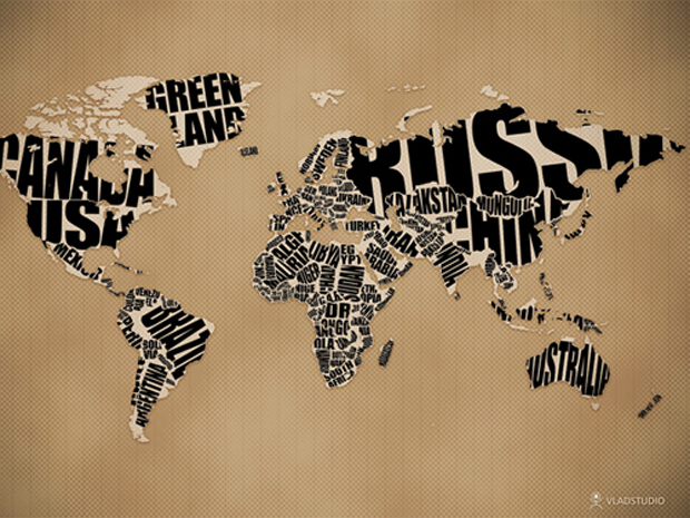 typographicworldmap