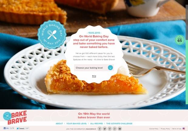 Full screen web design