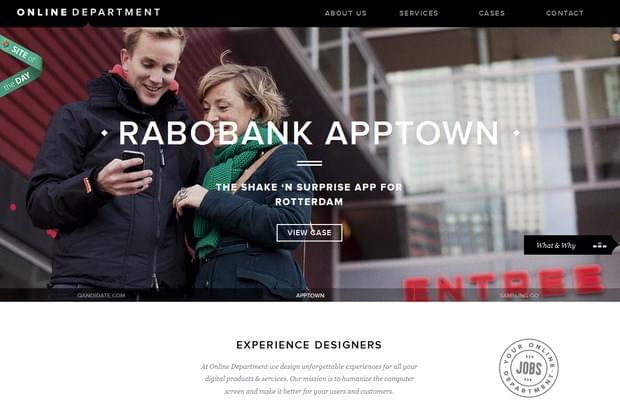 Web design inspiration