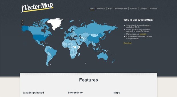 JQVMap - jQuery Vector Maps