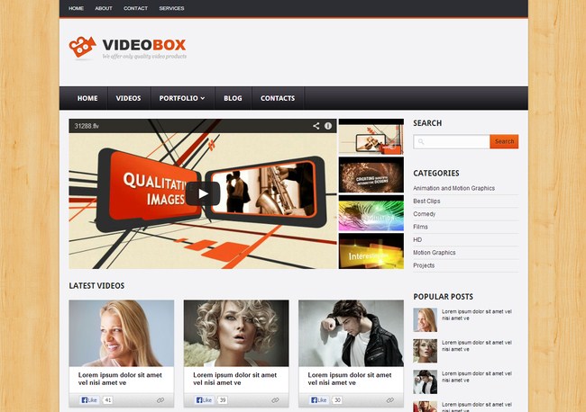 Collection of free blogger templates