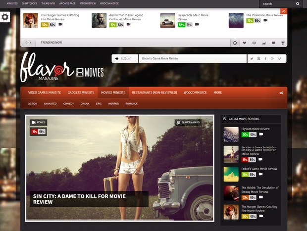 Flavor – Responsive/HD Magazine