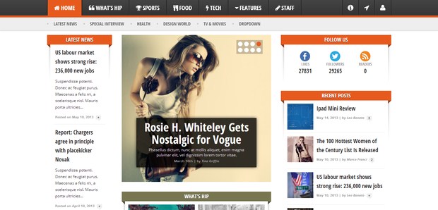 FireStarter - WordPress Magazine Theme