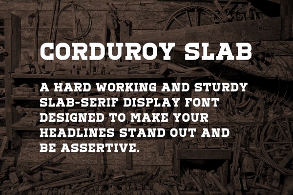 Corduroy Slab Free