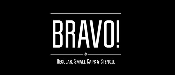 Bravo! Free Typface
