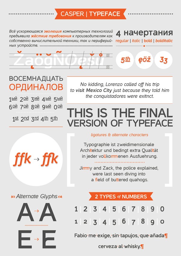Casper Typeface
