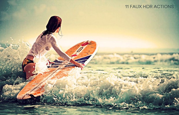 Faux HDR Actions - Vol. 2
