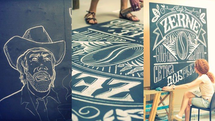 Chalk Lettering Typography