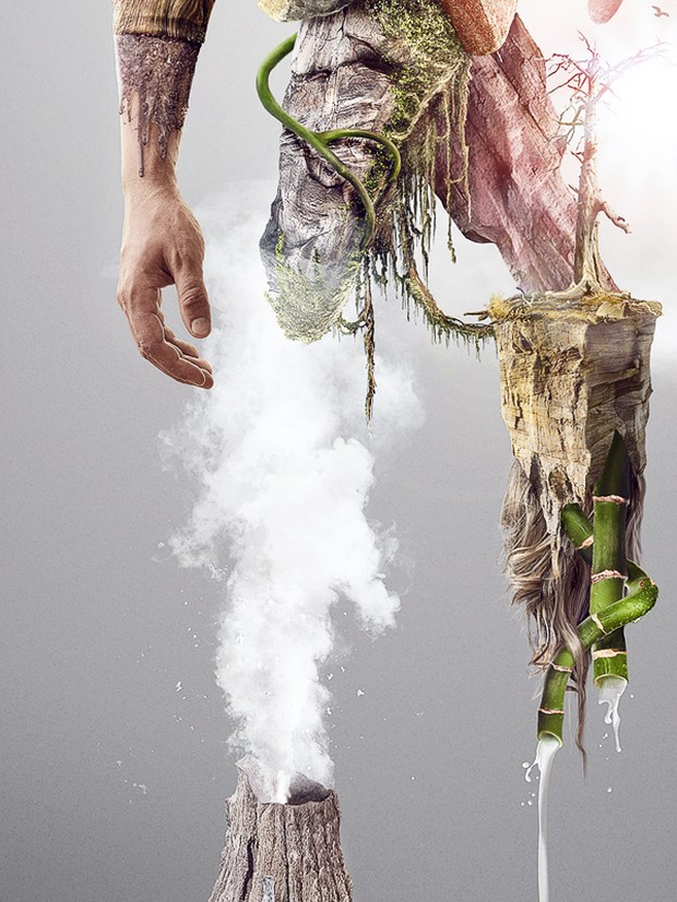 Nature Man - Digital illustration