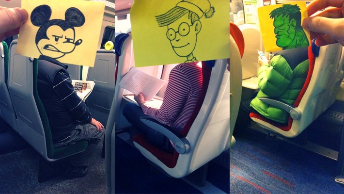 Turning Travelers into a Humorous Character by October Jones