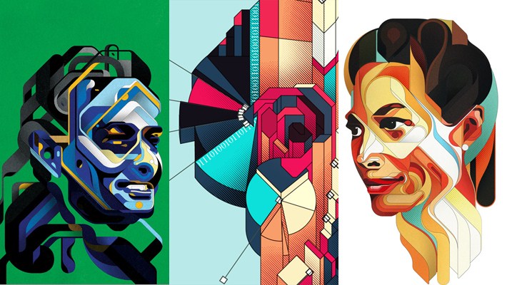 Mind-blowing Illustration Portraits