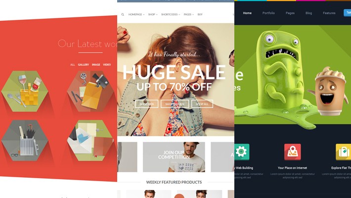 20 Greatest Flat WordPress Themes