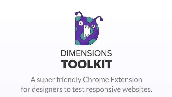Check Responsive Websites with Dimensions Toolkit