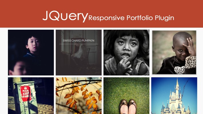 JQuery Responsive Portfolio Plugin