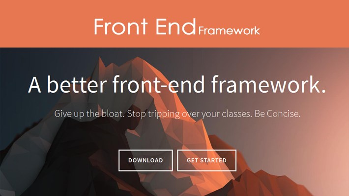 Concise - An Awesome Front End Framework