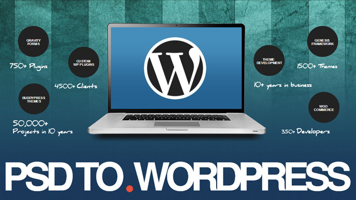 PSD to WordPress Conversion