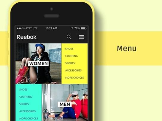 Reebok-Mobile-Site