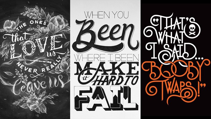 Typography and Lettering Design for Inspiration