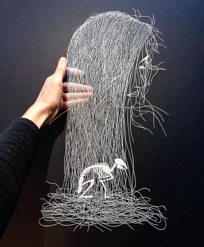 Wonderful Hand Cut Paper Art