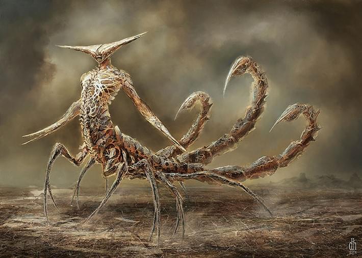 Artist-Recreated-Zodiac-Signs-as-Monsters