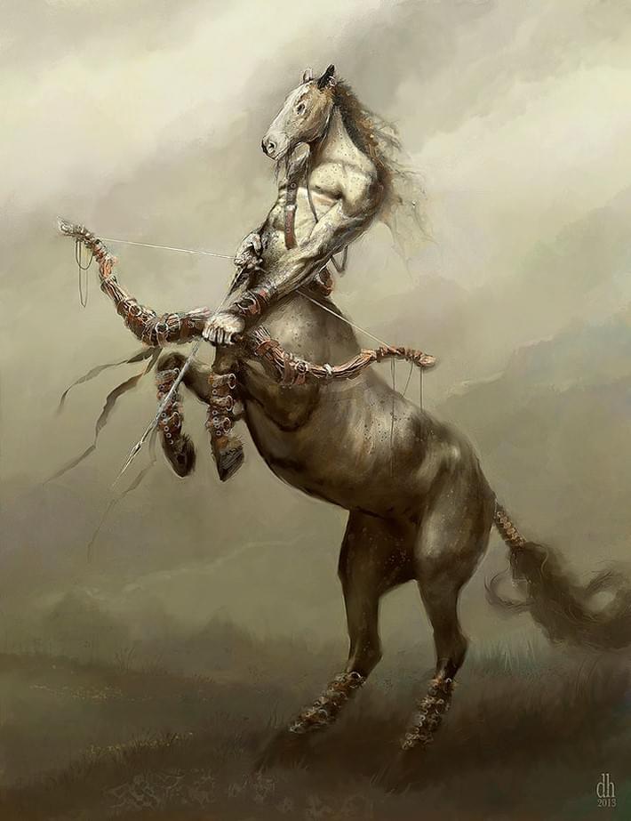 Zodiac Signs as Monsters