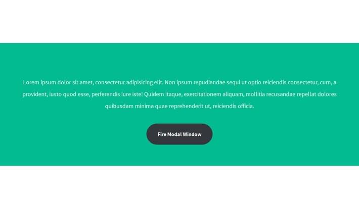 Morphing Modal Window Made of CSS and JQuery
