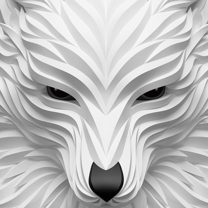 Brilliant-Digital-Art-Wolf-and-Hoof-by-Maxim-Shkret