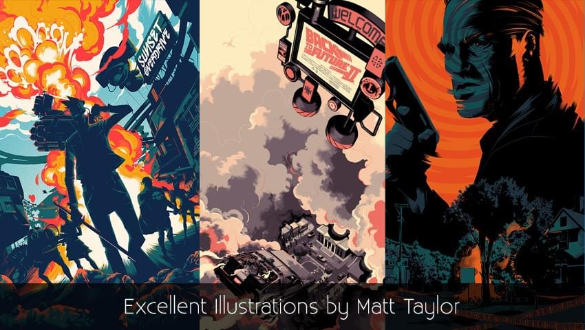 Excellent Illustrations by Matt Taylor