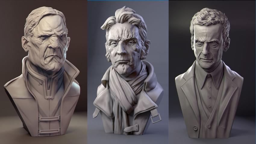 Fantastic Digital Sculptures
