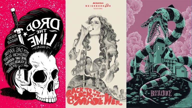 Awesome Gig Poster Designs